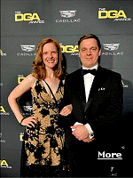My daughter Sarah and my son Tom attended the Directors Guild Awards at the Beverly Hilton Hotel. Sarah is an attorney and lobbyist for the Directors Guild, and she invited Tom, who teaches at Princeton University, to escort her to the annual DGA Awards in Hollywood.